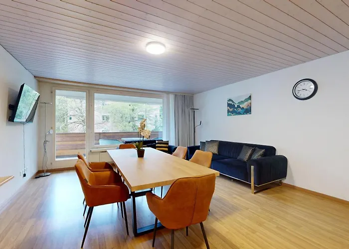 Grosszuegige 3 Schlafzimmer In Bergblick Zentral Davos