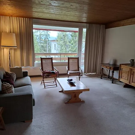 Apartamento Großzügige 3 Schlafzimmer In Bergblick Zentral Davos